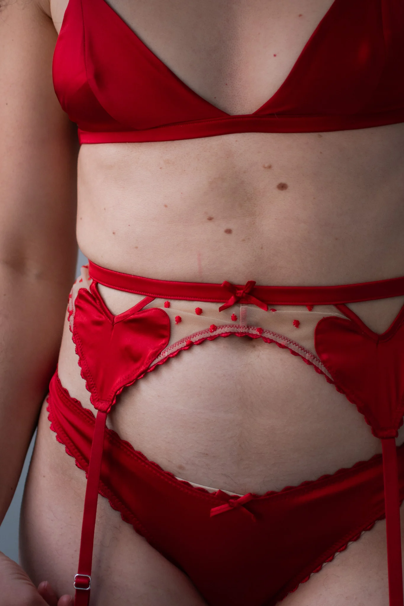 Fleur du Mal Luxe Triangle Bra