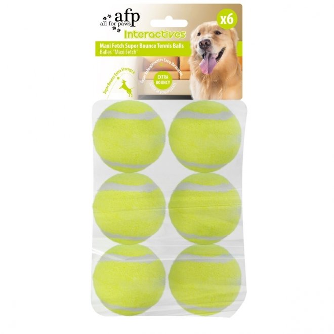 All for Paws HyperFetch Maxi ekstraballer, 6,5 cm 6 stk