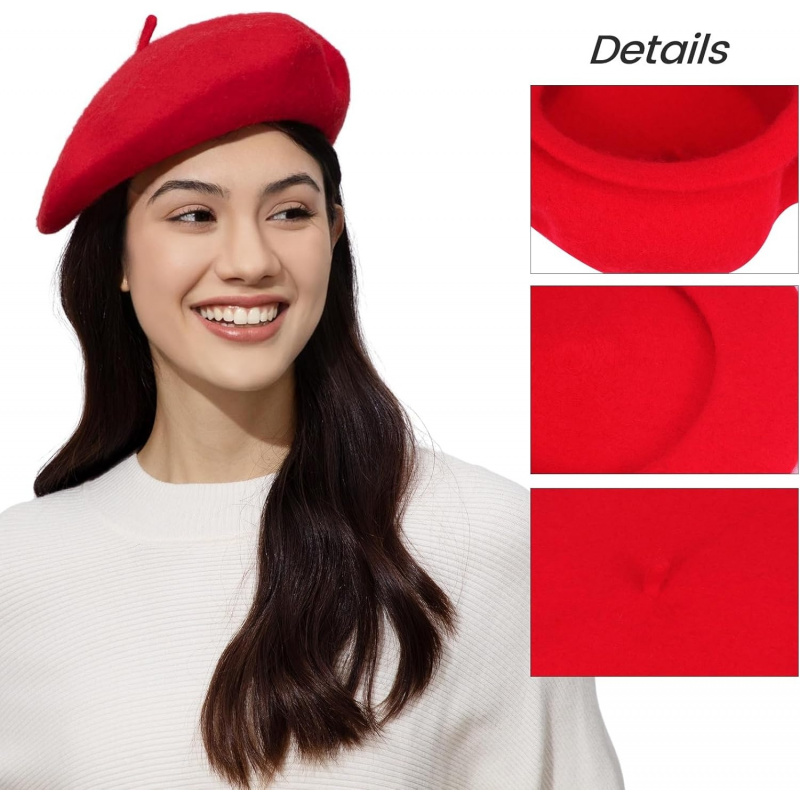 Classic Wool Beret Hats