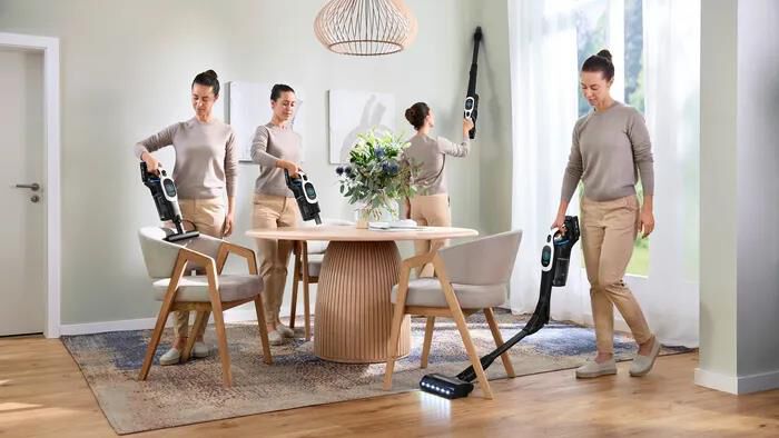 BOSCH - Aspirapolvere ricaricabile BCS1041WAC-Black,White