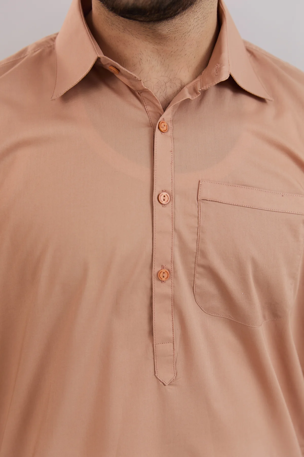 Pathan Suit In Cotton Cambric - SMS818225