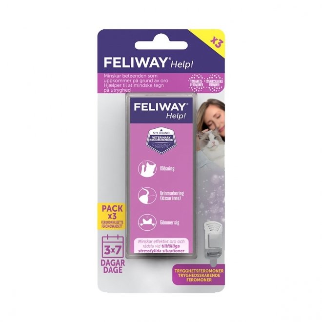 Feliway Help Refill 3-pk