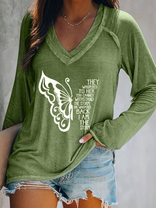 Women's Faith Print Tee Shirt