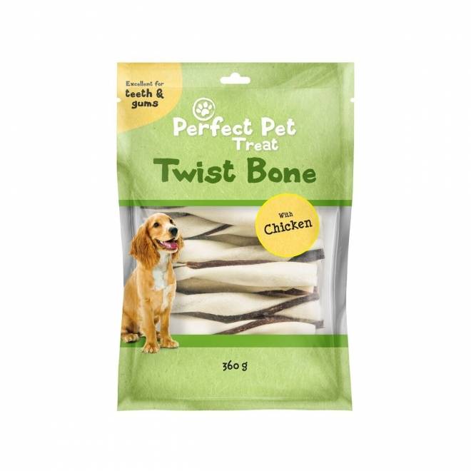 Perfect Pet Twist Tyggebein med kylling 30-pk