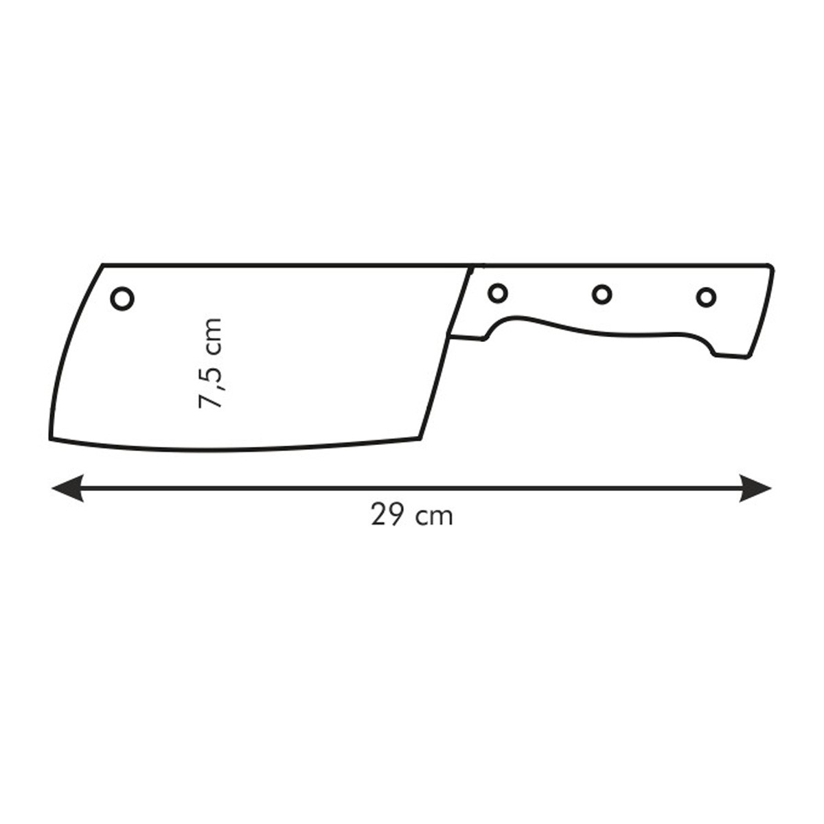 Sekáček HOME PROFI 16 cm