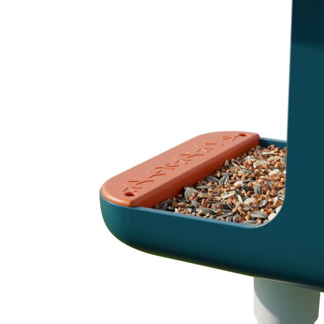 Birdbuddy Fôrautomat med Kamera Blå