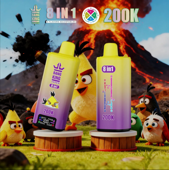 【New Arrive】Bang King 200K 8-in-1 Disposable Vape