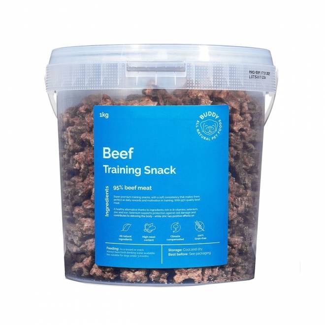 Buddy Training Snacks Beef 1kg