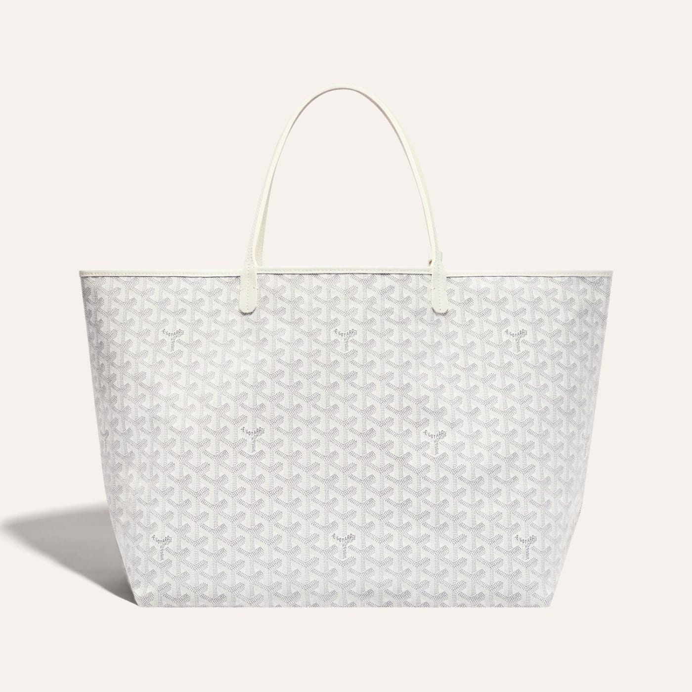 Saint Louis GM Tote Bag White