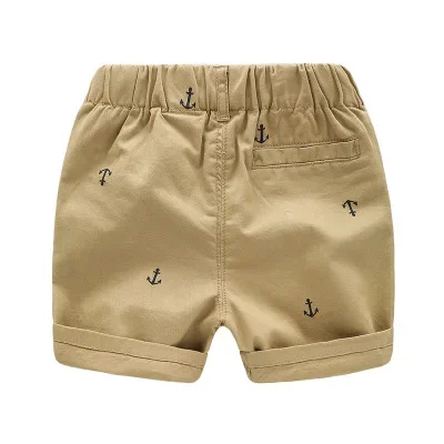 Allover Anchor Print Shorts