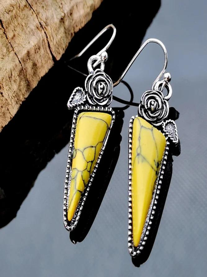 Woman Vintage Elegant Tophus Earrings