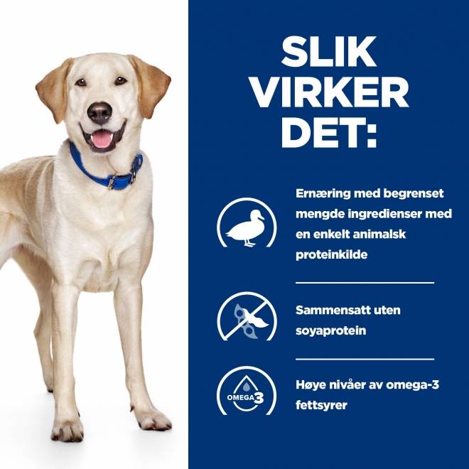 Hill's Prescription Diet Canine d/d Food Sensitivities Duck & Rice