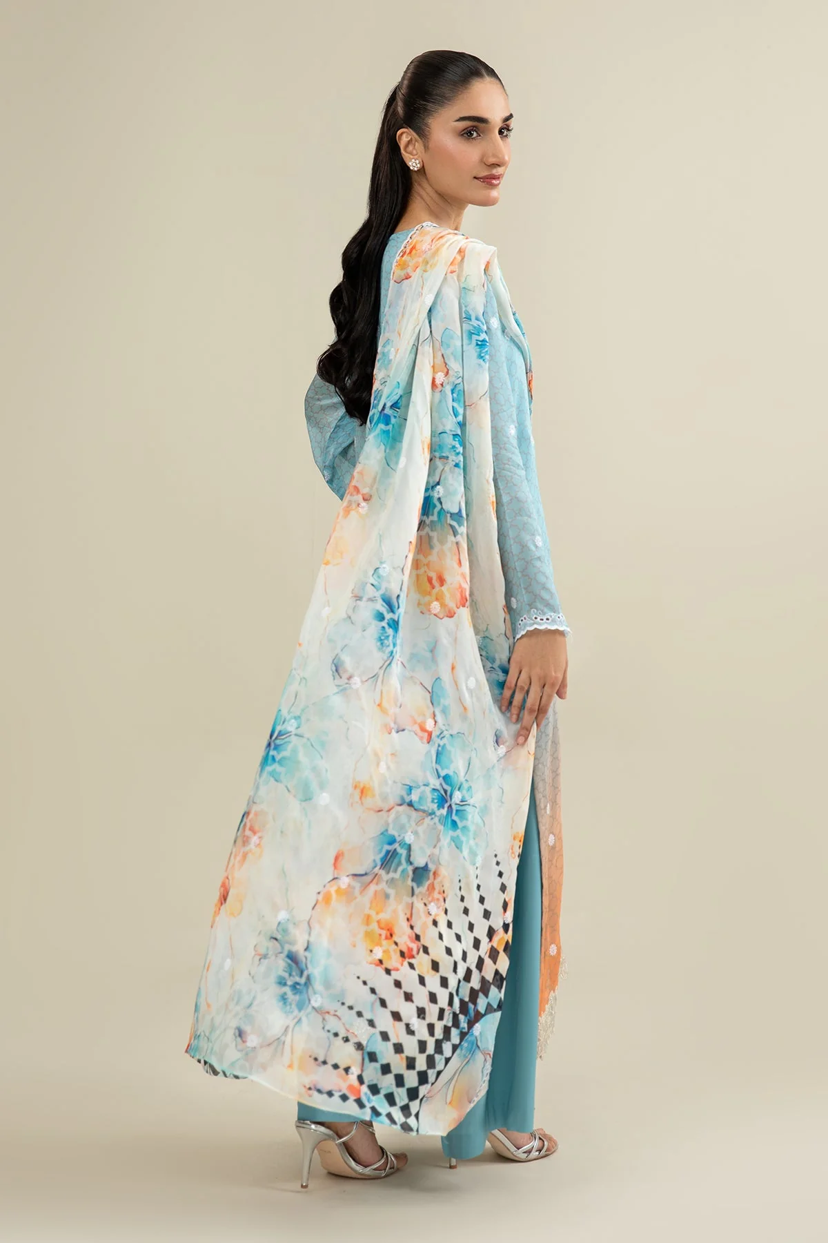 CHINA SILK | EMBROIDERED