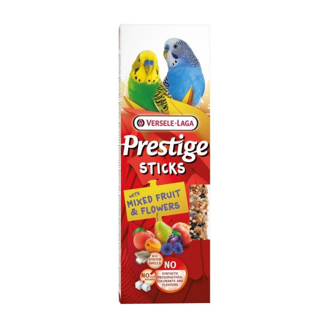 Versele-Laga Prestige Sticks Small Parakeets Frukt & Blomster 60 g