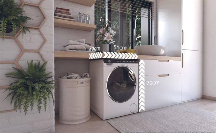 HOOVER - Lavatrice OW50-BP12307-S 5 Kg Classe A-Bianco