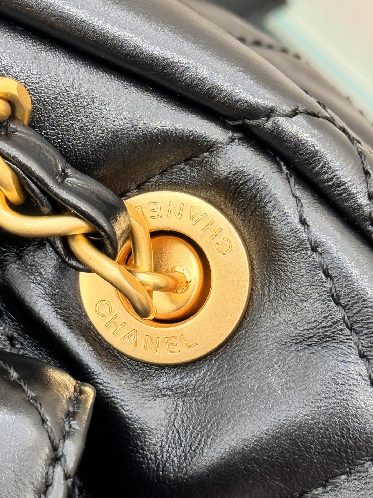 24B Trendy CC Bowling Bag - Mocuir