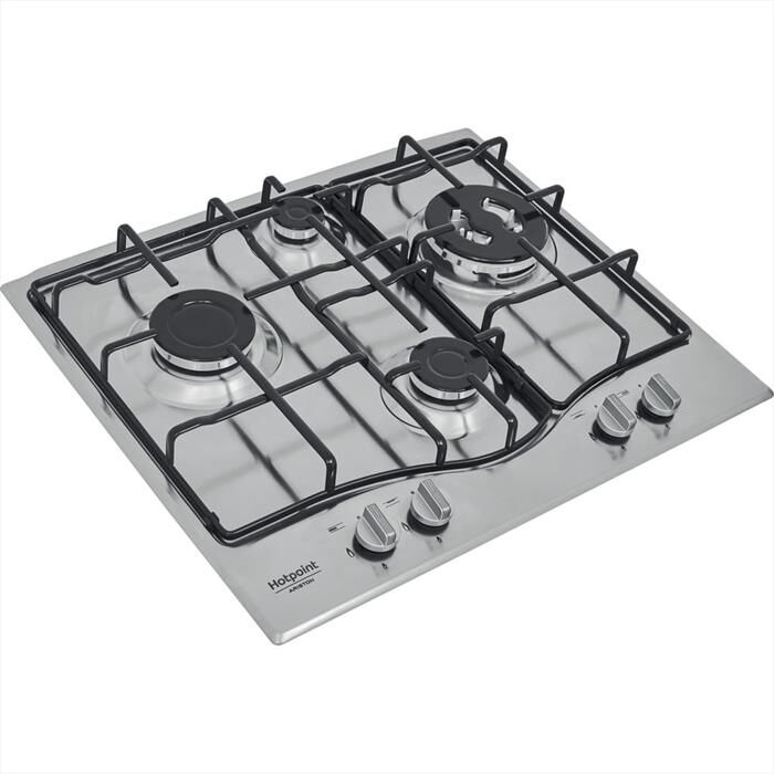 HOTPOINT ARISTON - Piano cottura a gas PCN 642 T/IX/HAR 59cm-Inox
