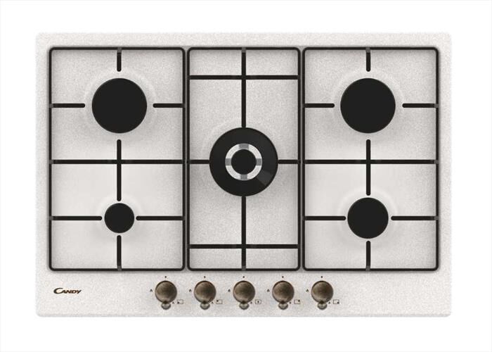 CANDY - Piano cottura a gas CHW7AV4WGT 79cm-Avena