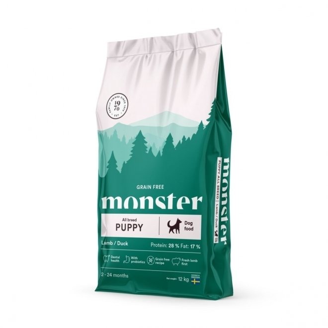 Monster Puppy Grain Free All Breeds Lam & And