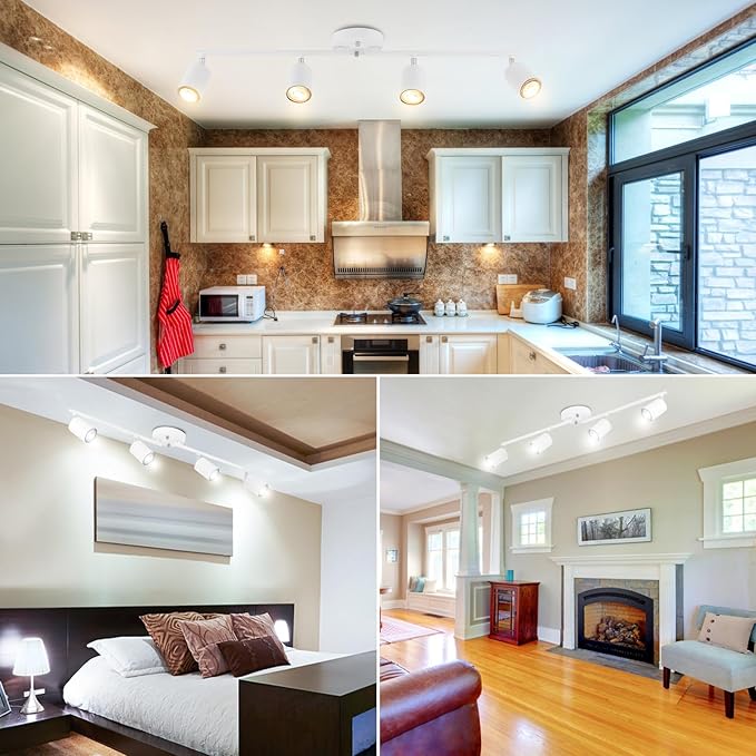 SPOTLUMINARA LED 4 Light Track Lighting Kit