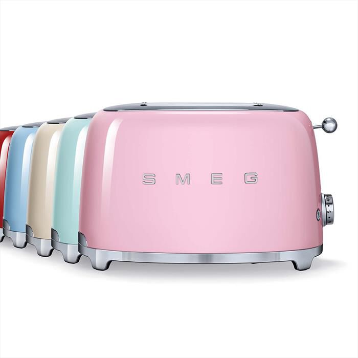 SMEG - Tostapane 50's Style 2x2 fette – TSF01PKEU-rosa