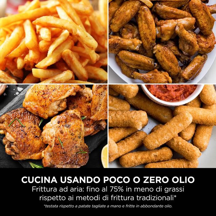 NINJA - FRIGGITRICE AD ARIA 9,5 LT SL400EU-Grigio