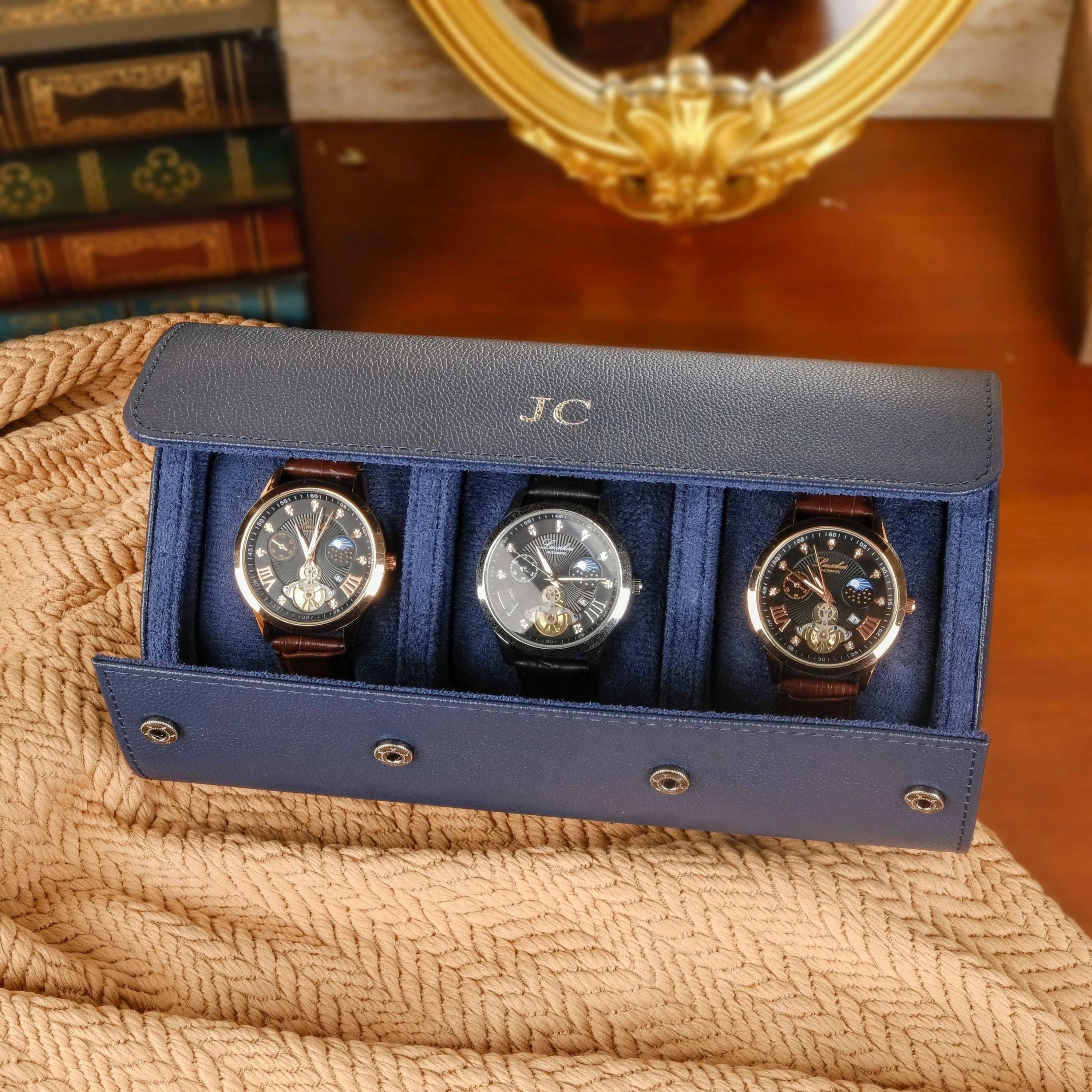 Protect and Display Your Watches with Luxury Leather Watch Boxes