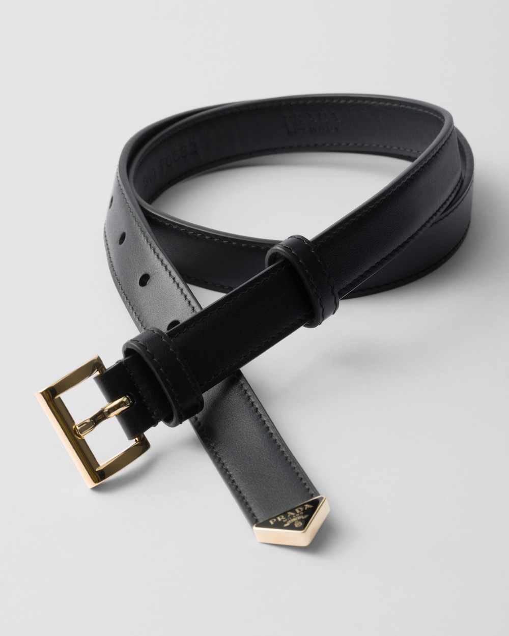 Leather belt