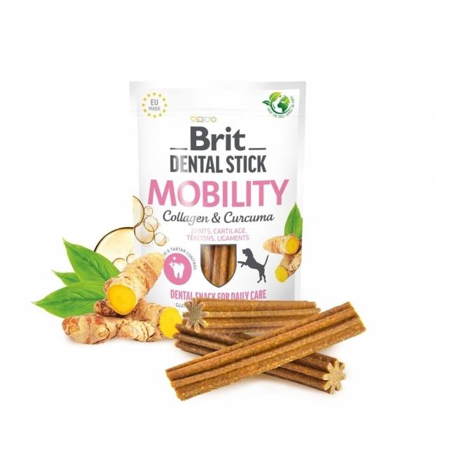 Brit Care Dental Stick Mobility with Curcuma & Collagen 7 stk