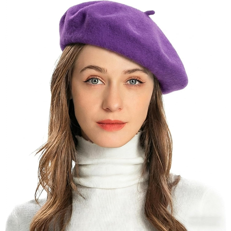 Wool French Beret Hat