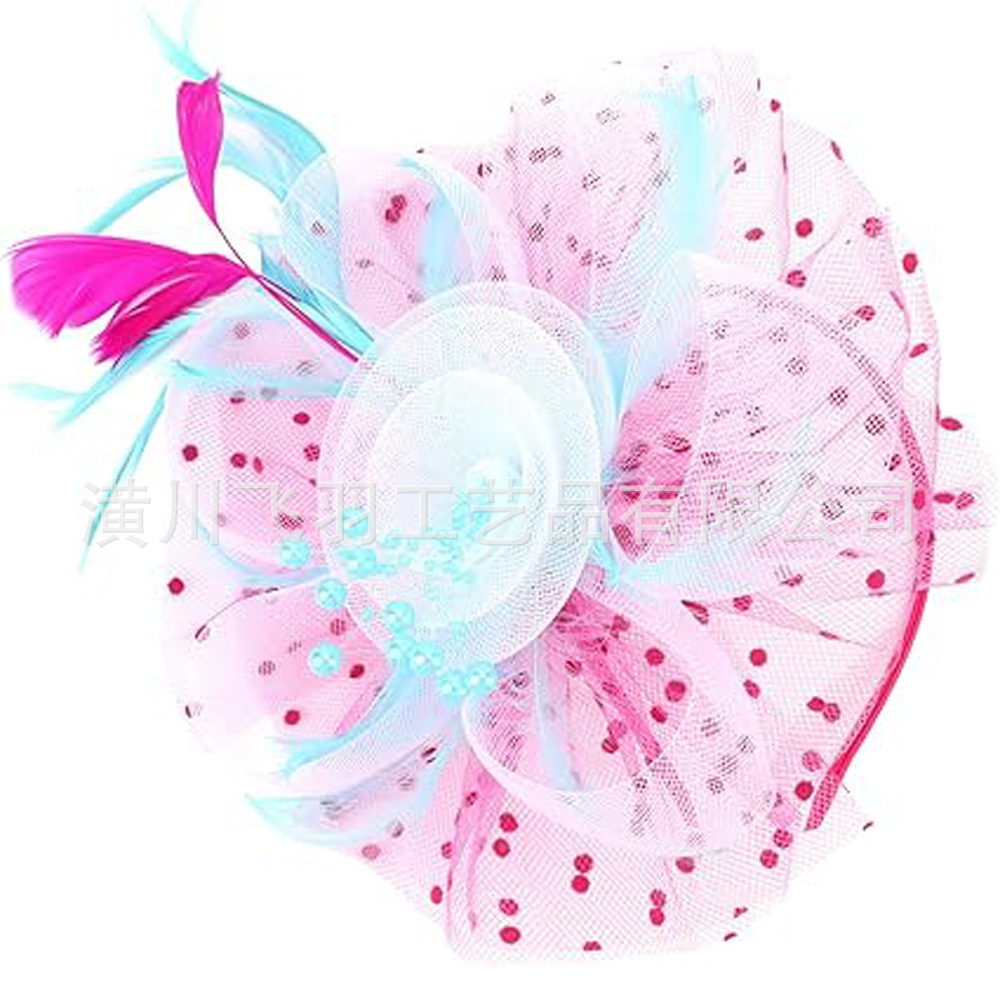 Feather hairband headdress