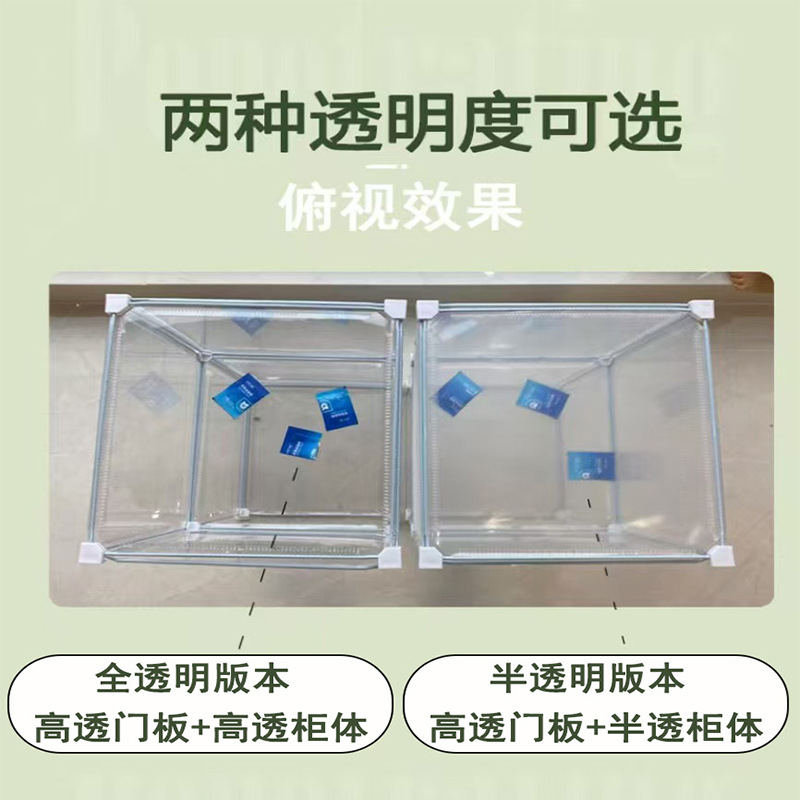 Customized Hand-Made Display Cabinet Building Block Storage Box Household Transparent Children's Toys Dust-Proof Model Display Shelf