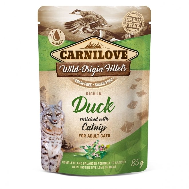 Carnilove Cat Adult Duck & Catnip, 85 g