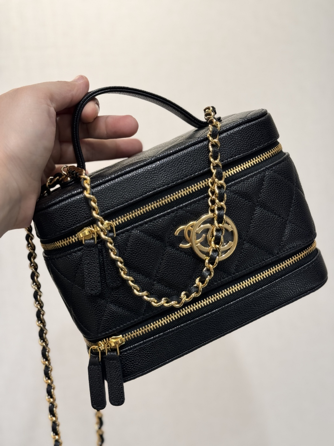 Double Layer Vanity Case - Mocuir