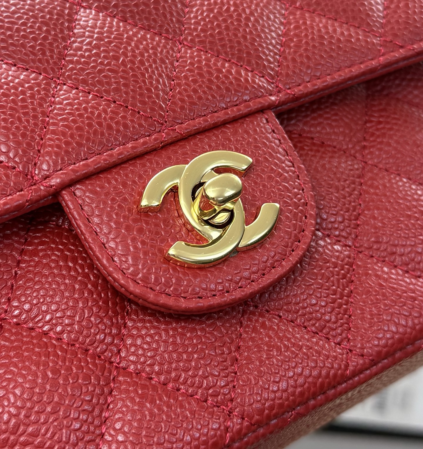 Classic Flap Bag（Red） - Mocuir