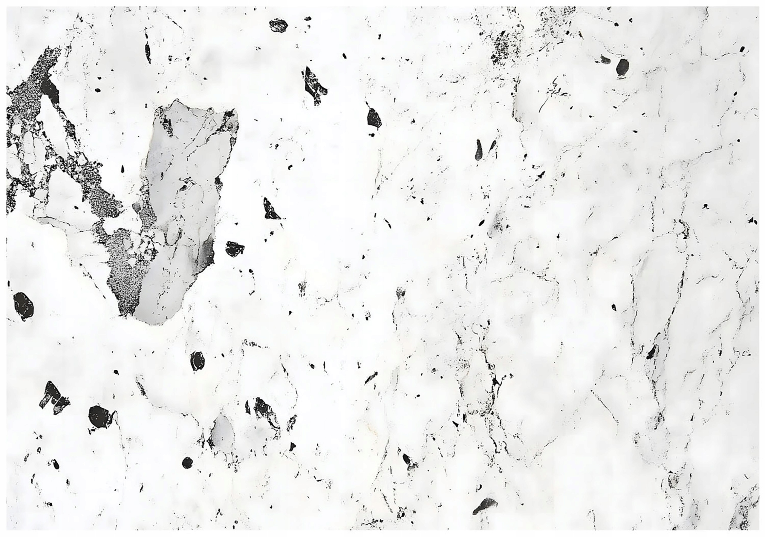 Gray marble abstract wall mural for the bedroom or living room, non-woven wallpaper