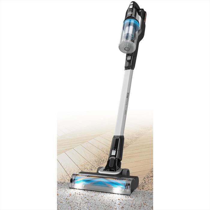 BLACK & DECKER - Scopa elettrica BHFEB520D1-TITANIUM/BLU
