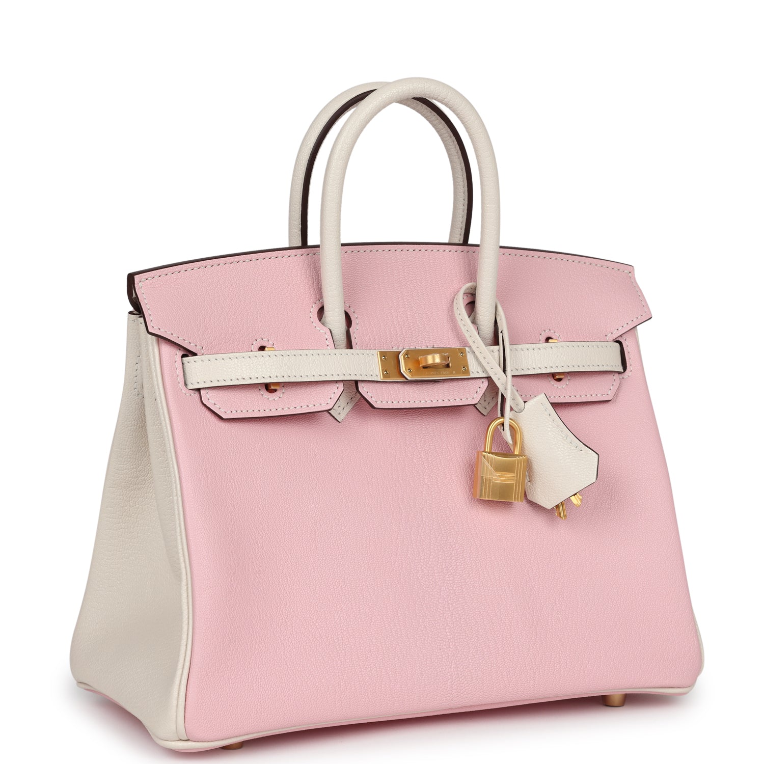 Special Order (HSS) Birkin 25 Rose Sakura and Nata Chevre Brushed Gold Hardware