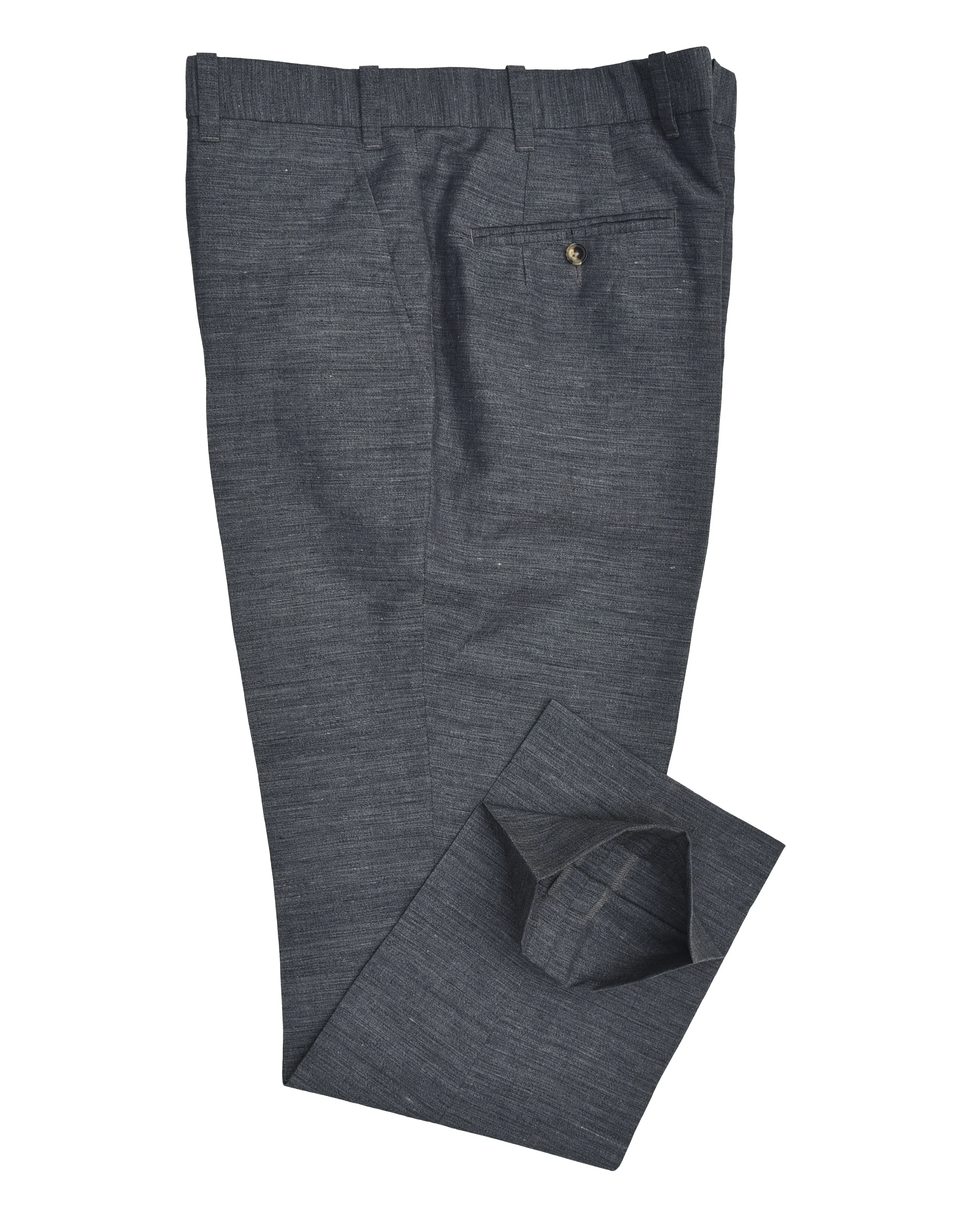 Ash Grey Linen Dress Pant