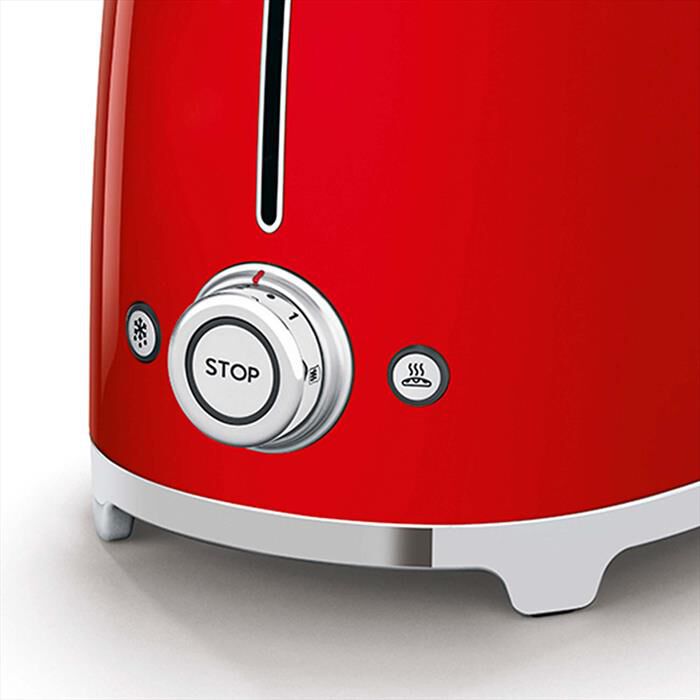 SMEG - Tostapane 50's Style 2x2 fette – TSF01RDEU-rosso