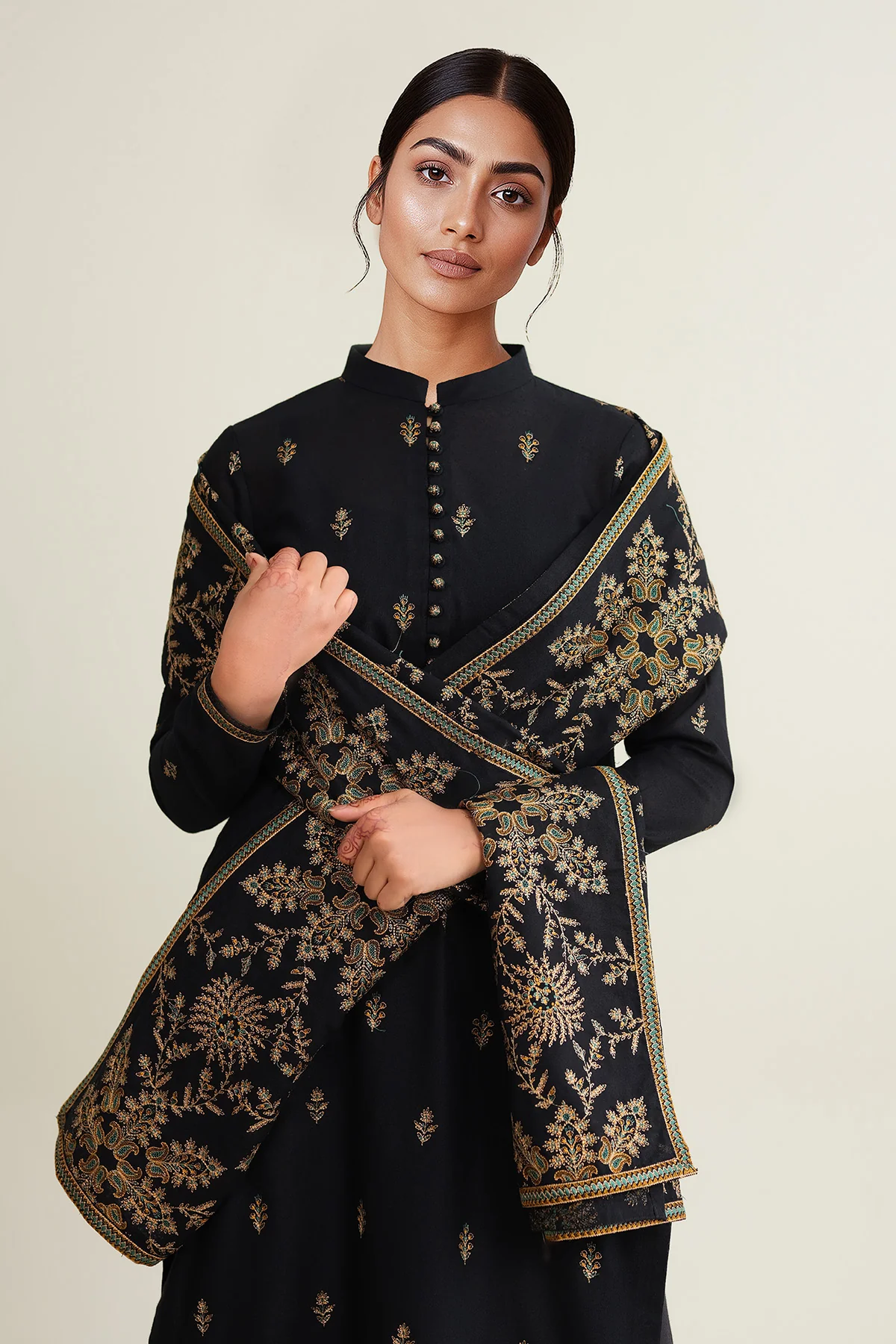 VISCOSE KARANDI | EMBROIDERED