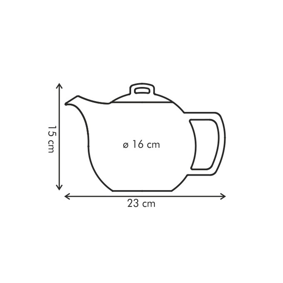 Konvice na čaj CREMA 1,4 l