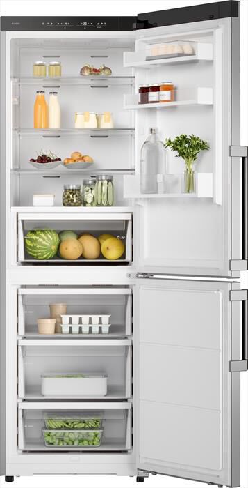 ASKO - Frigorifero combinato RFC 286 KNBS1 Classe B 314lt-Acciaio