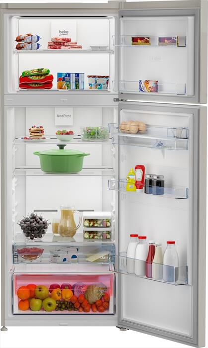 BEKO - Frigorifero 2 porte RDNE455E40DBN Classe E 406 lt-Beige