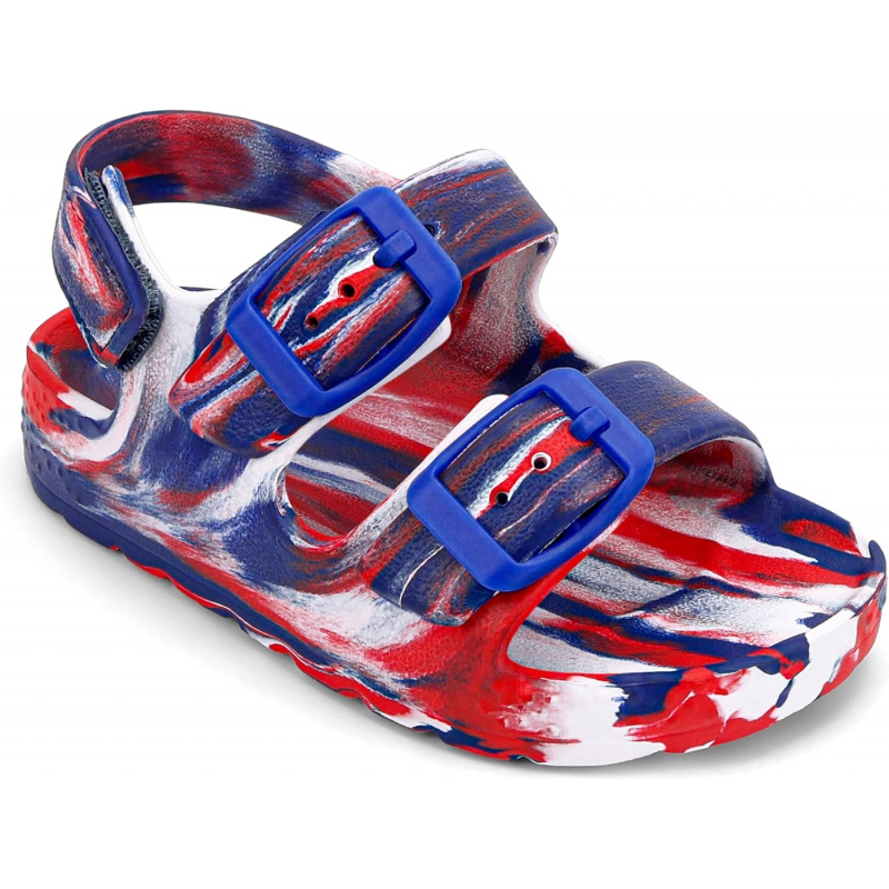 Toddler Boys Girls Double Buckle Sandals
