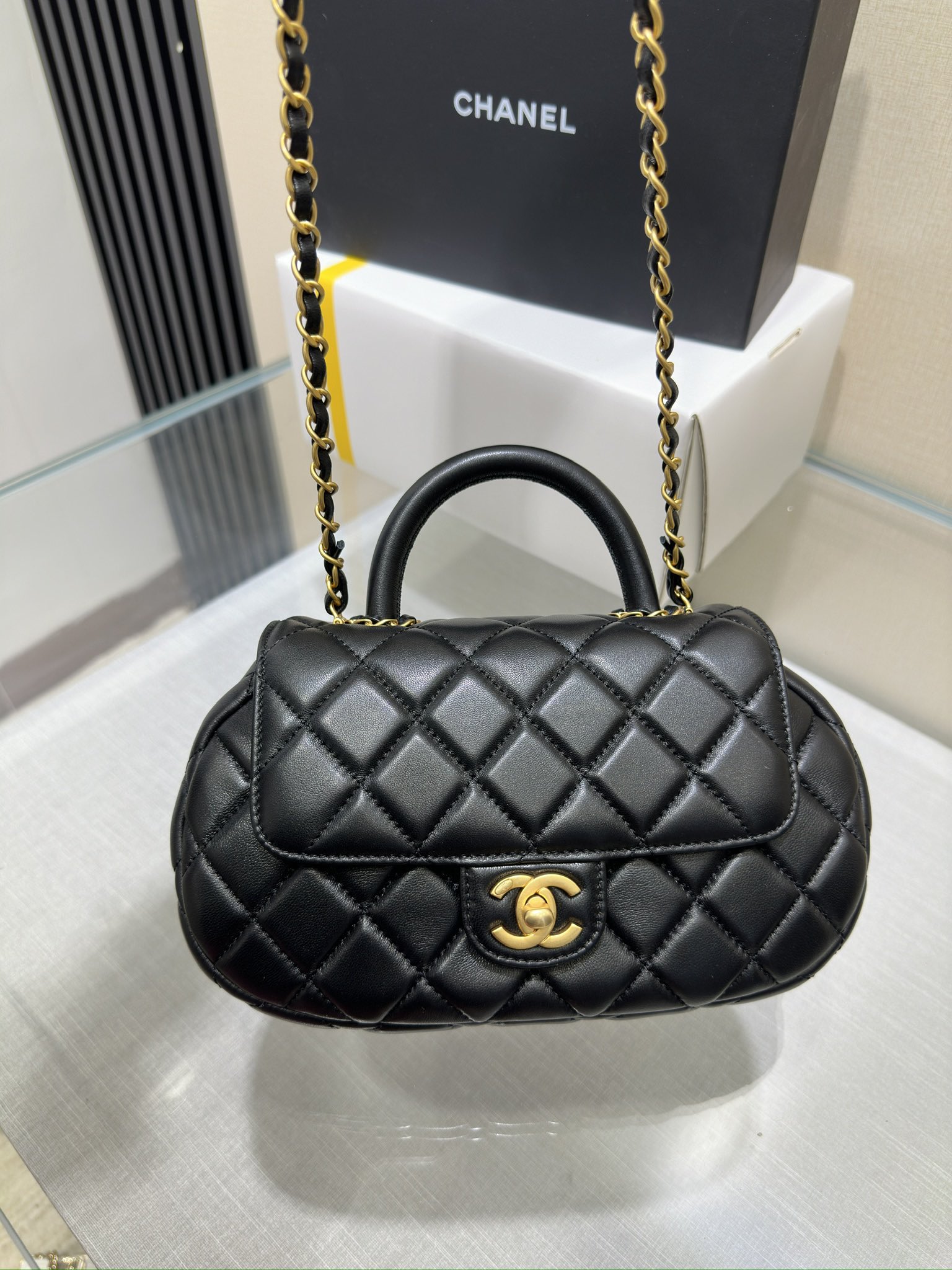 Mini Top Handle Saddle Bag - Mocuir