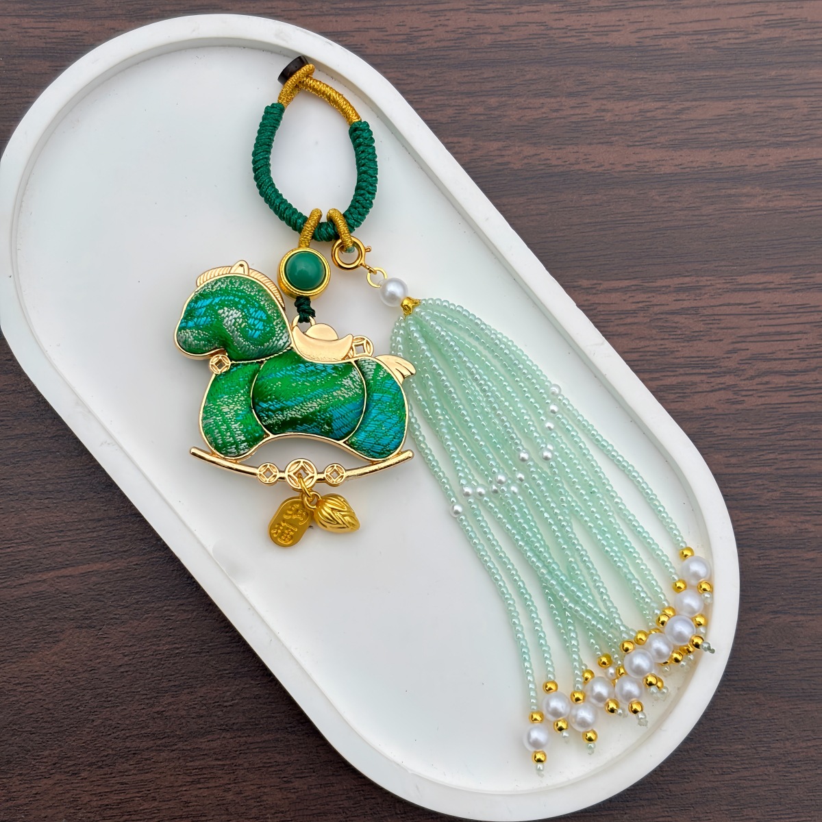 Chinese style embroidery gourd pendant decoration