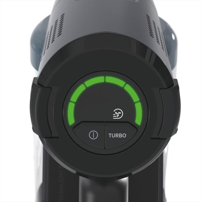 HOOVER - Aspirapolvere ricaricabile HF401P 011-Nero, Argento