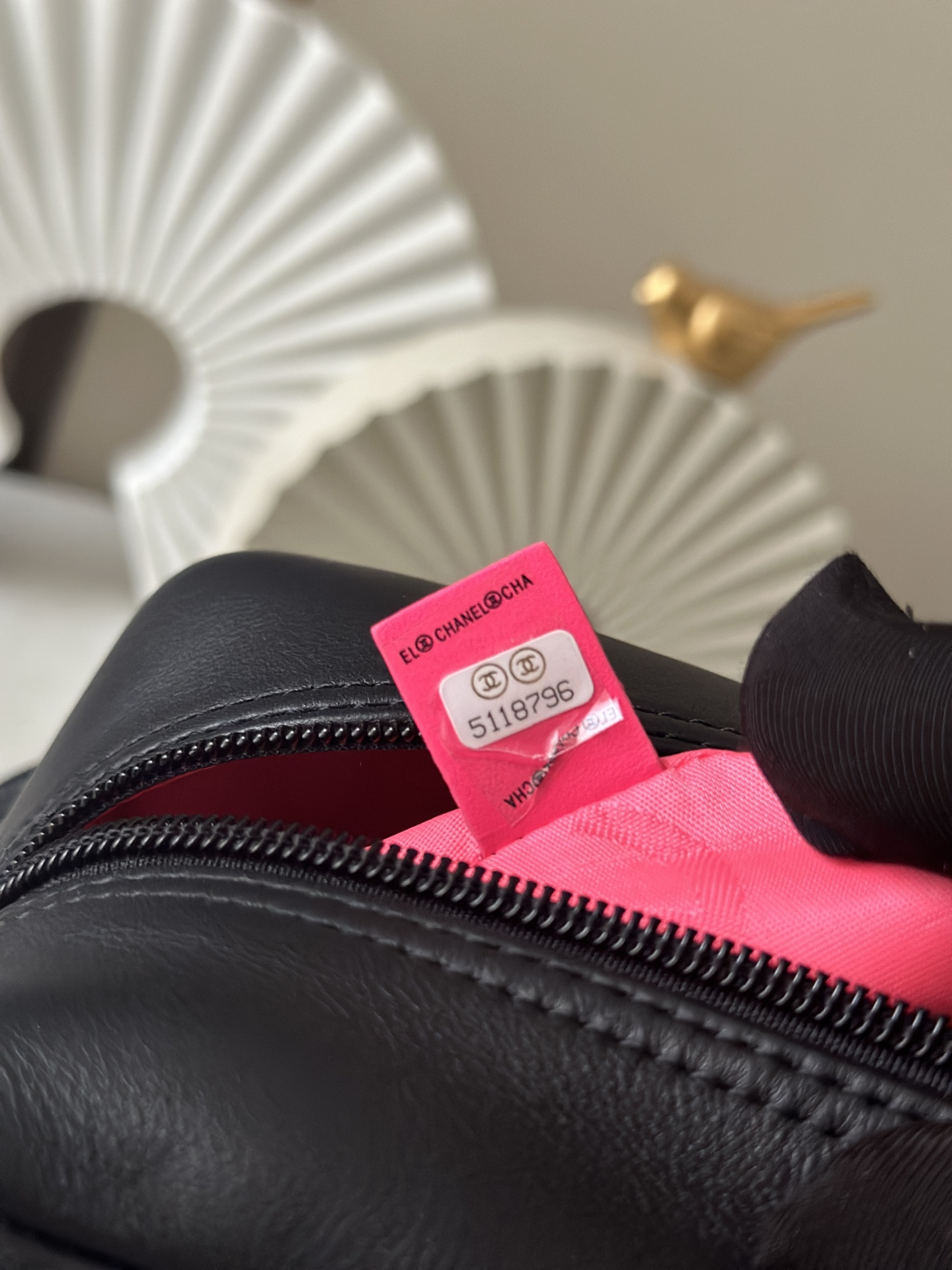 Black Quilted Cambon Bowling Bag with Silver Hardware - Mocuir