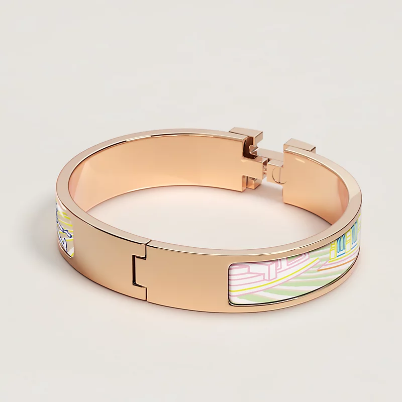 Faubourg City enamel bracelet